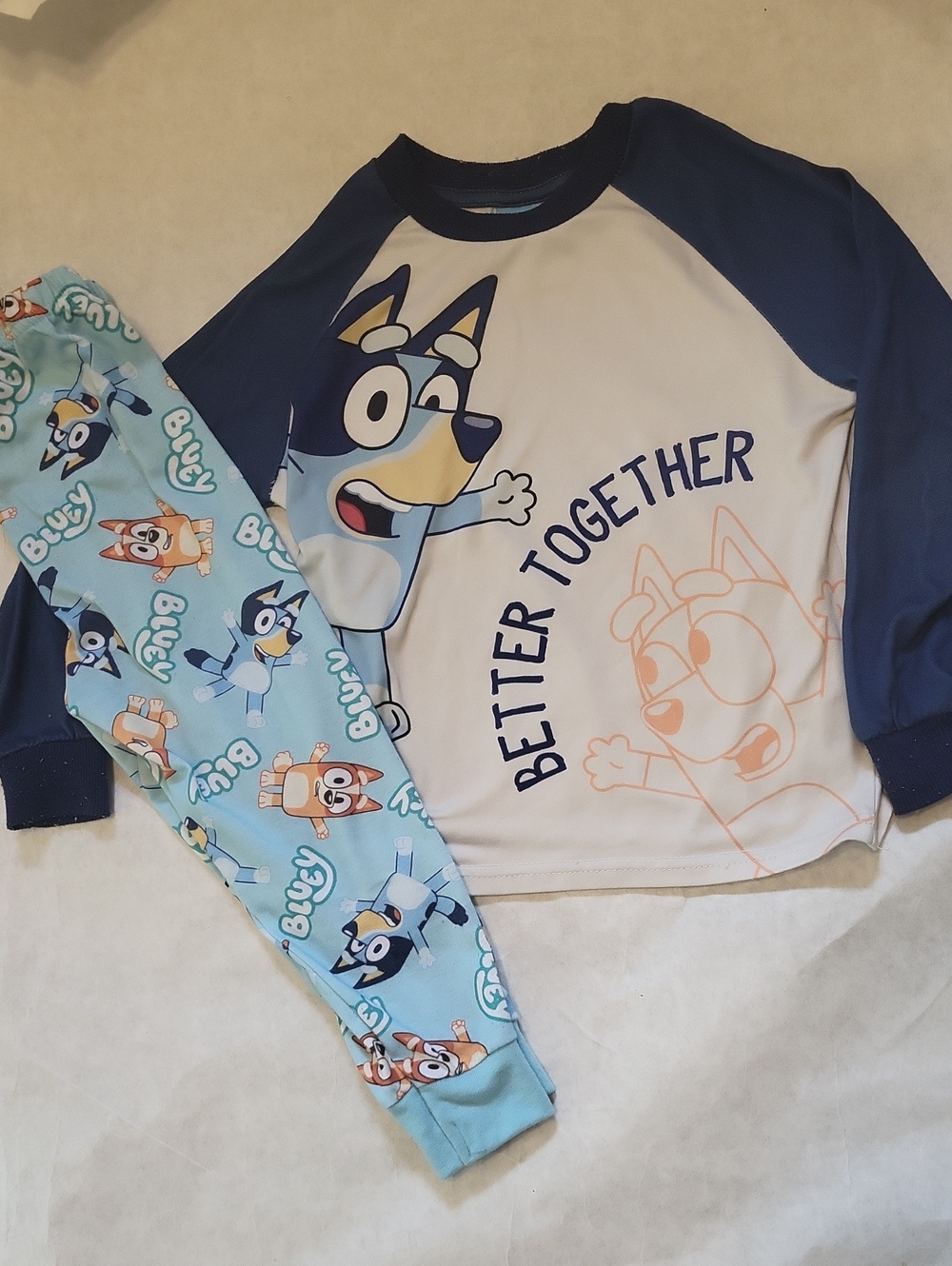 Bluey 'Better Together' Pajama Set